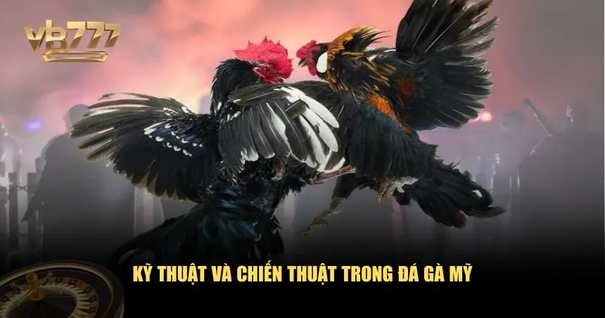 Kỹ thuật và chiến thuật trong đá gà Mỹ